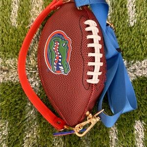 Gators  Football-Shaped Bag with Strap